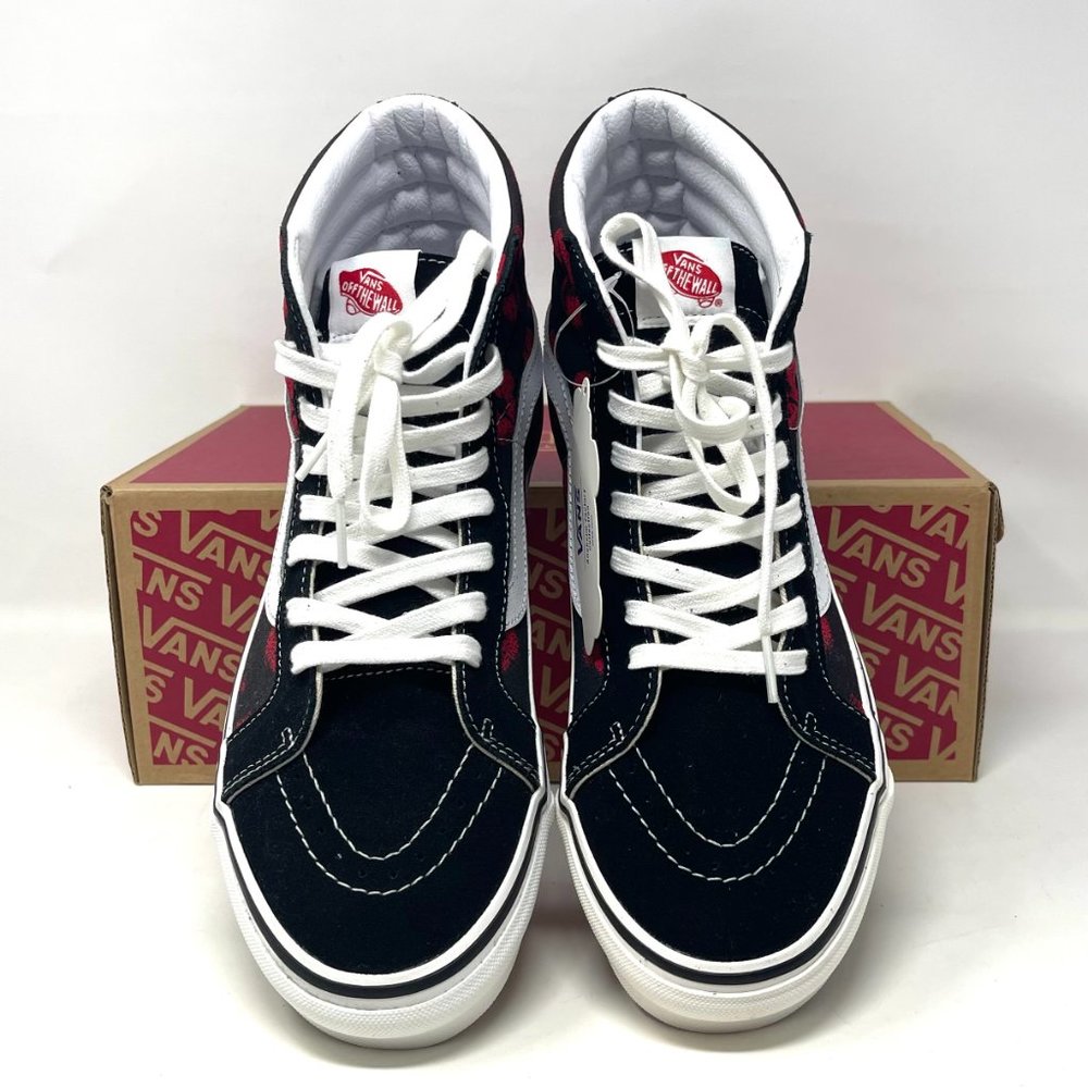 Vans Sk8 Hi 38 Dx Choes Men's Size Skate Red High Top Canvas Suede VN0A38GF45T - Picture 5 of 11